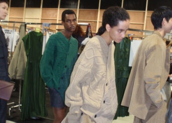 Backstage Moments at DAWEI Fall Winter 2024 Show