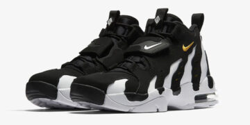 Deion Sanders’ Air Diamond Turf Max 96 Black White Varsity Maize Returns