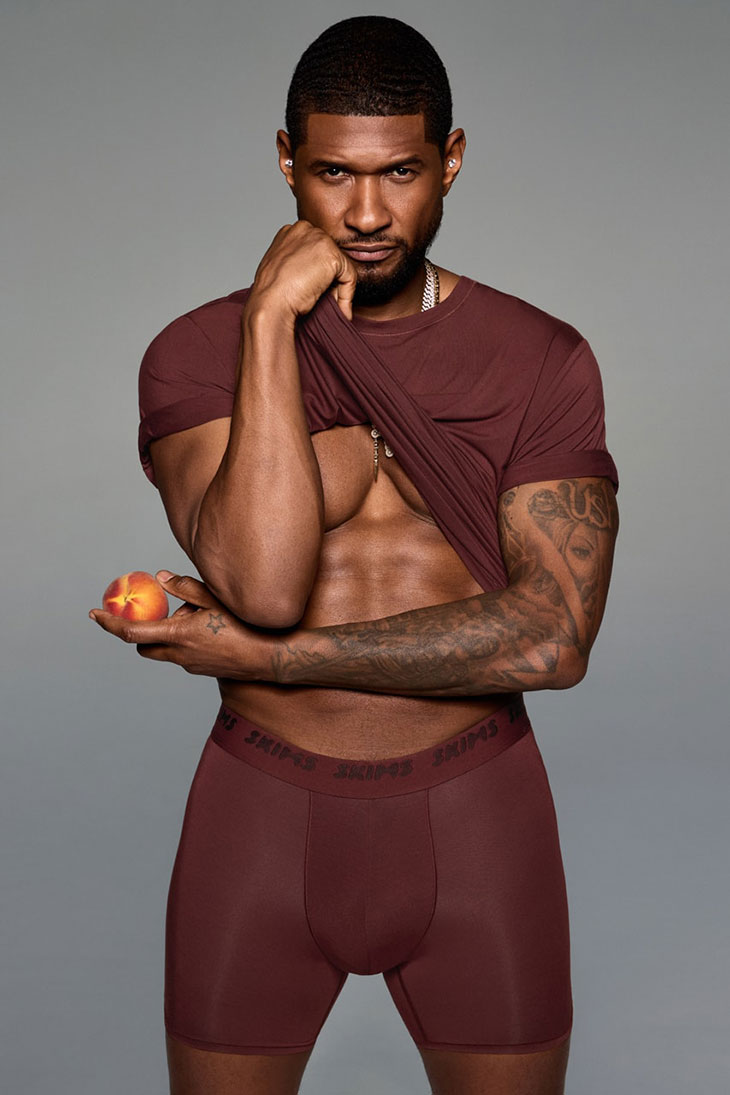 Usher is the Face of New SKIMS Men's Collection