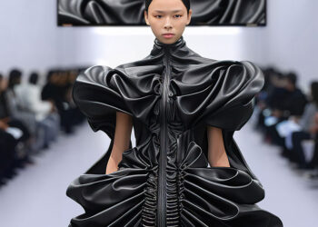 ANNAKIKI’s AI-Inspired Runway Show for FW24