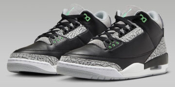 Jordan 3 Green Glow