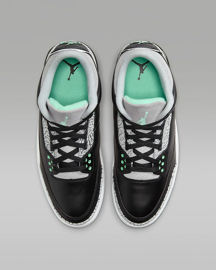 Jordan 3 Green Glow