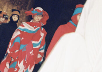 Issey Miyake Fall Winter 24 Show Behind The Scenes Moments