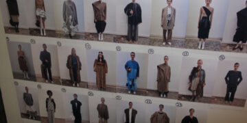 Backstage Moments at Niccolò Pasqualetti Fall Winter 2024 Show