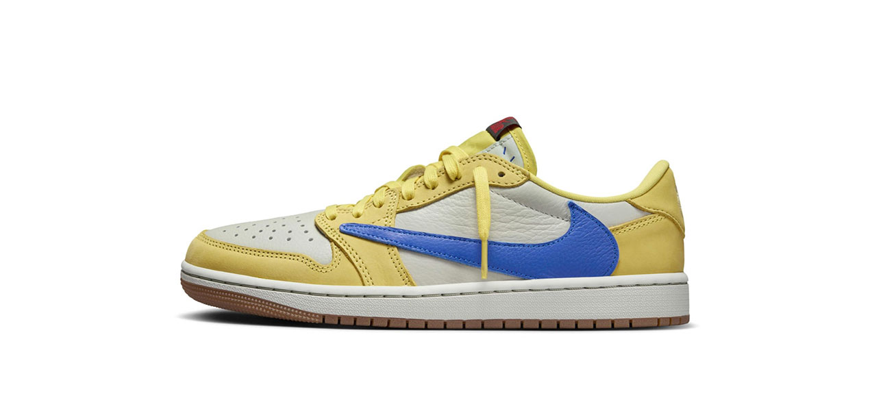 Travis Scott x Air Jordan 1 Low OG “Canary” is Finally Here