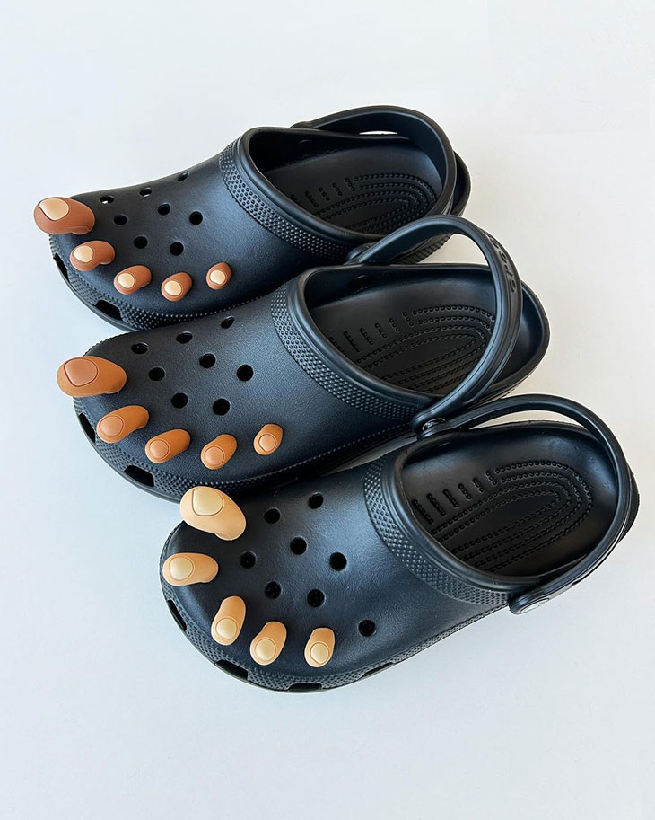 Crocs Introduces Toe Jibbitz: Toes for Your Footwear