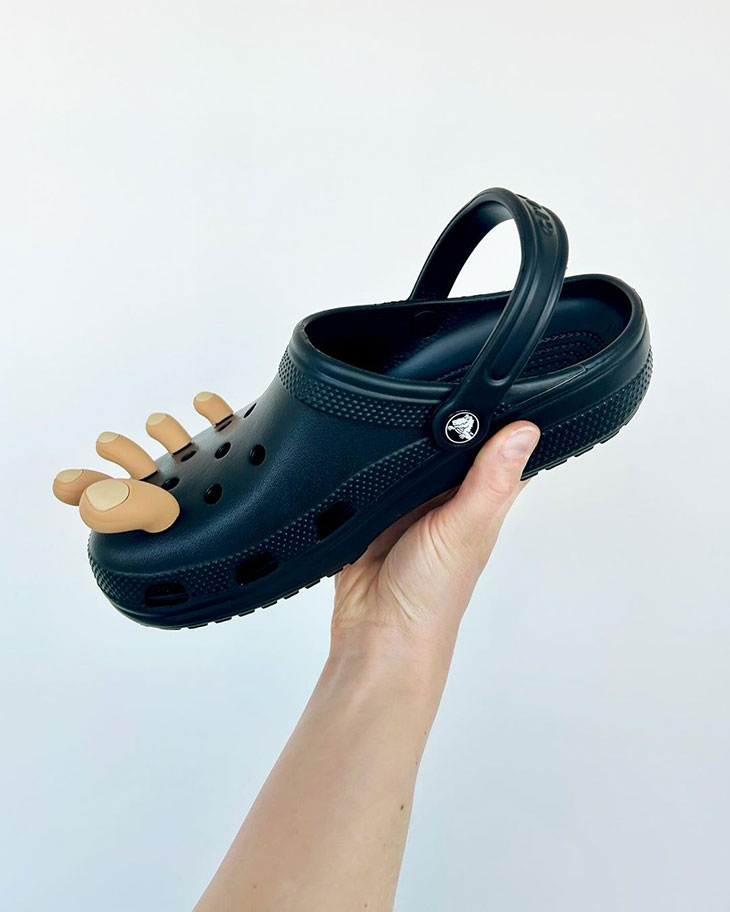 Crocs Introduces Toe Jibbitz: Toes for Your Footwear