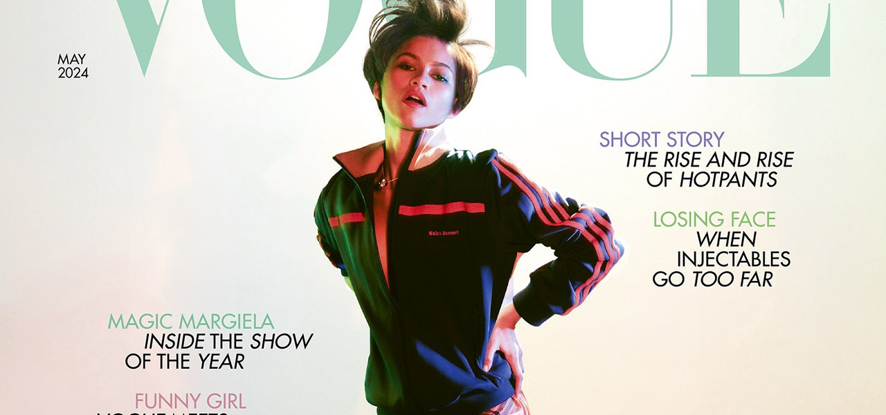 Zendaya Poses for British Vogue Magazine May 2024 Issue