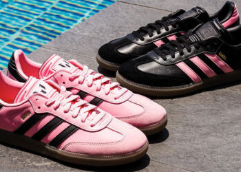 Lionel Messi and adidas Release Two Samba Indoor “Inter Miami CF” Sneakers