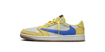 Travis Scott x Air Jordan 1 Low OG “Canary” is Finally Here