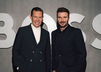 HUGO BOSS Launches Design Collaboration with David Beckham
