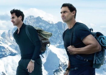 Louis Vuitton Presents New Campaign with Federer and Nadal