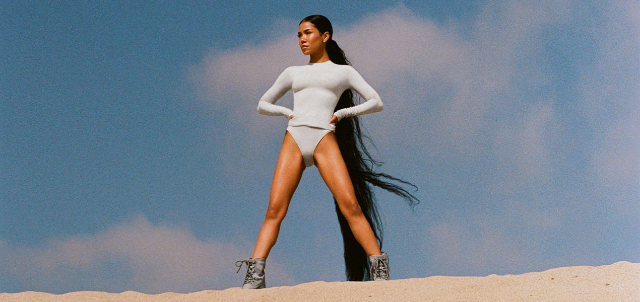 jhene aiko jersey dress Jhene Aiko