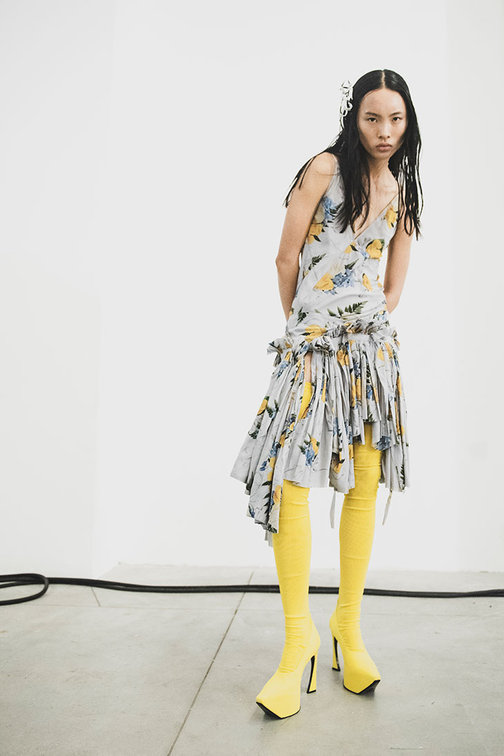 Backstage JORDANLUCA Spring Summer 2025