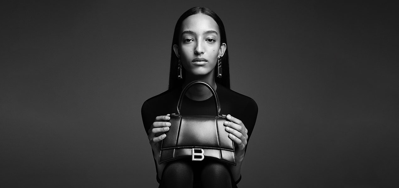 Balenciaga Latest Crush and Hourglass Bag Campaign