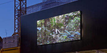 “Calls for Action” by Artist Julian Charrière at Globus in Basel