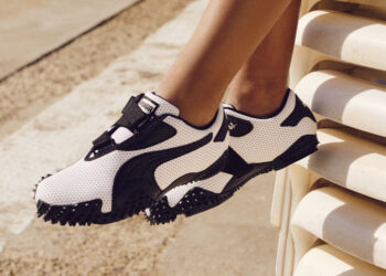 【PUMA】Mostro Leather 24.0 PUMA Mostro Sneaker in Two New Perforated Leather Colorways