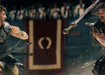 First Look: Paul Mescal and Pedro Pascal in Ridley Scott’s “Gladiator II”