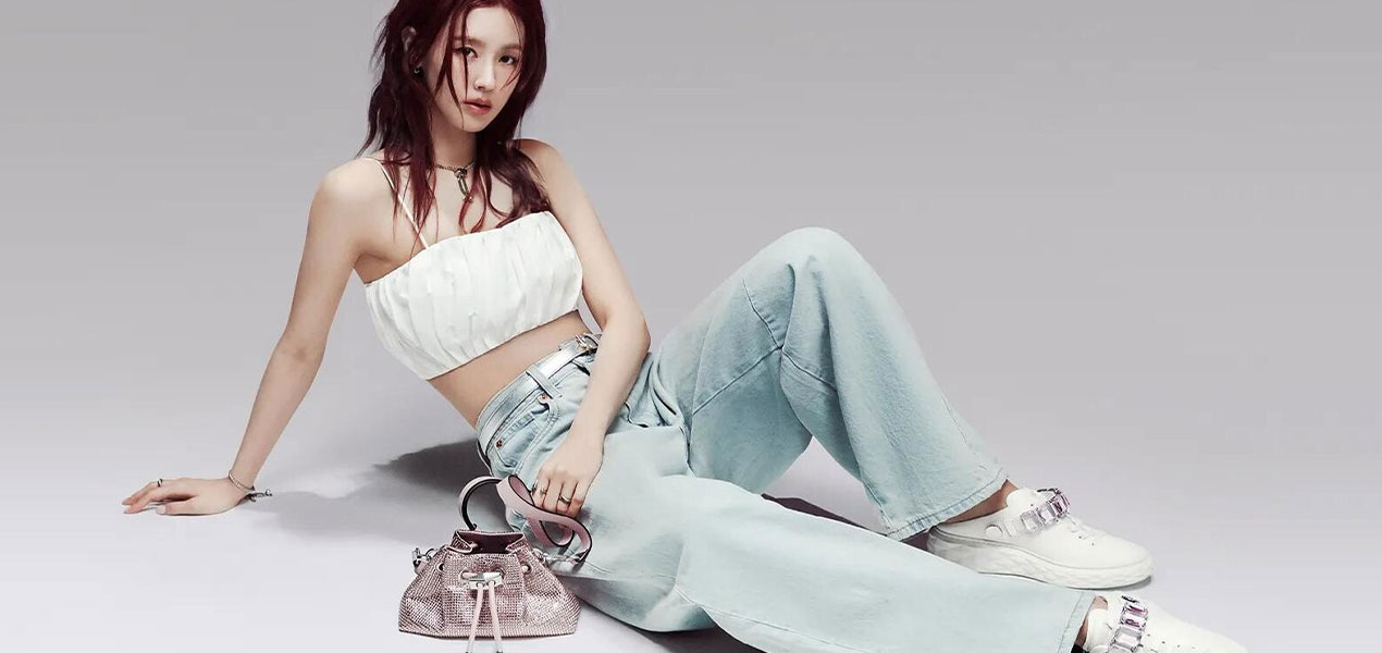 Mi-Yeon Models JIMMY CHOO Summer 2024 Collection
