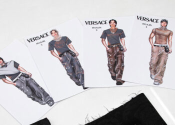 Hyunjin of Stray Kids Custom Versace Fitting for the World Tour