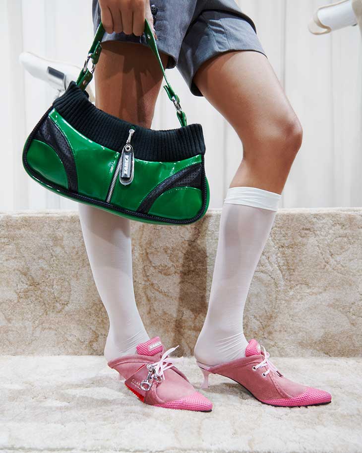 Ancuta Sarca SS25: A Collision of Corporate and Retro