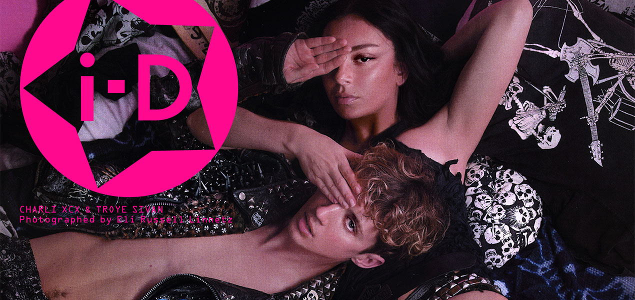 Charli XCX and Troye Sivan Cover Relaunched i-D.co Site