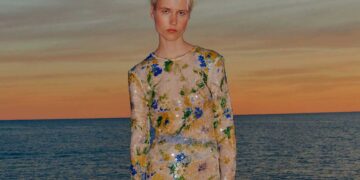 MSGM SS25: Inspired by Coastal Geometries