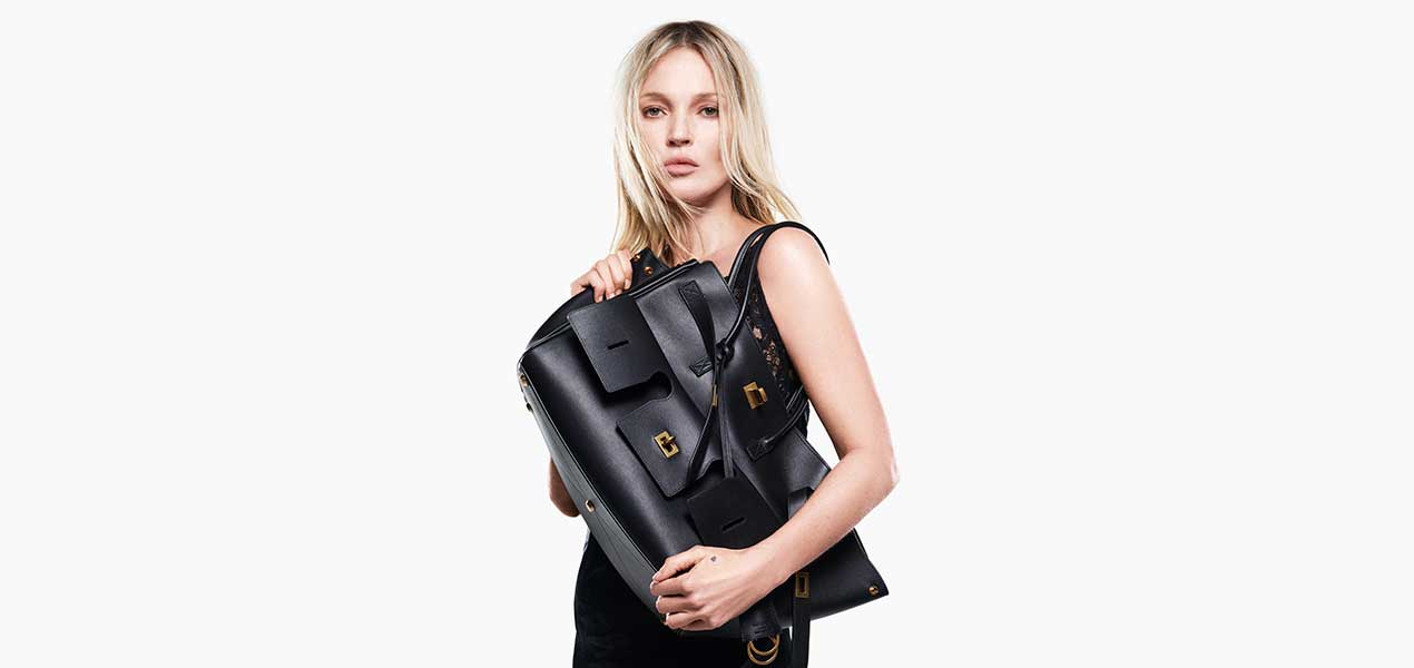 Balenciaga Launches Bel Air Campaign with Kate Moss