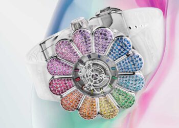 HUBLOT and Murakami Unveil MP-15 Tourbillon Sapphire Rainbow