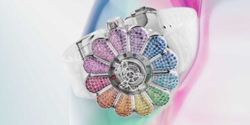 HUBLOT and Murakami Unveil MP-15 Tourbillon Sapphire Rainbow