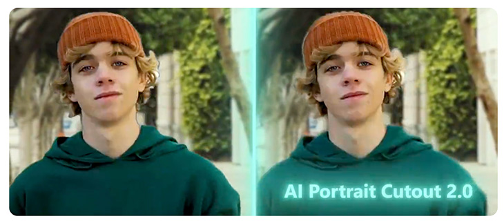 Filmora AI Portrait Cutout