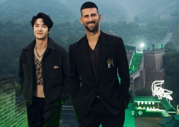 Lacoste and Novak Djokovic Make History on the Great Wall of China