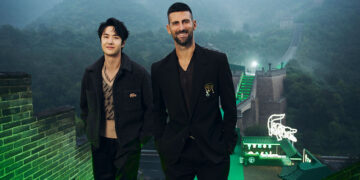 Lacoste and Novak Djokovic Make History on the Great Wall of China