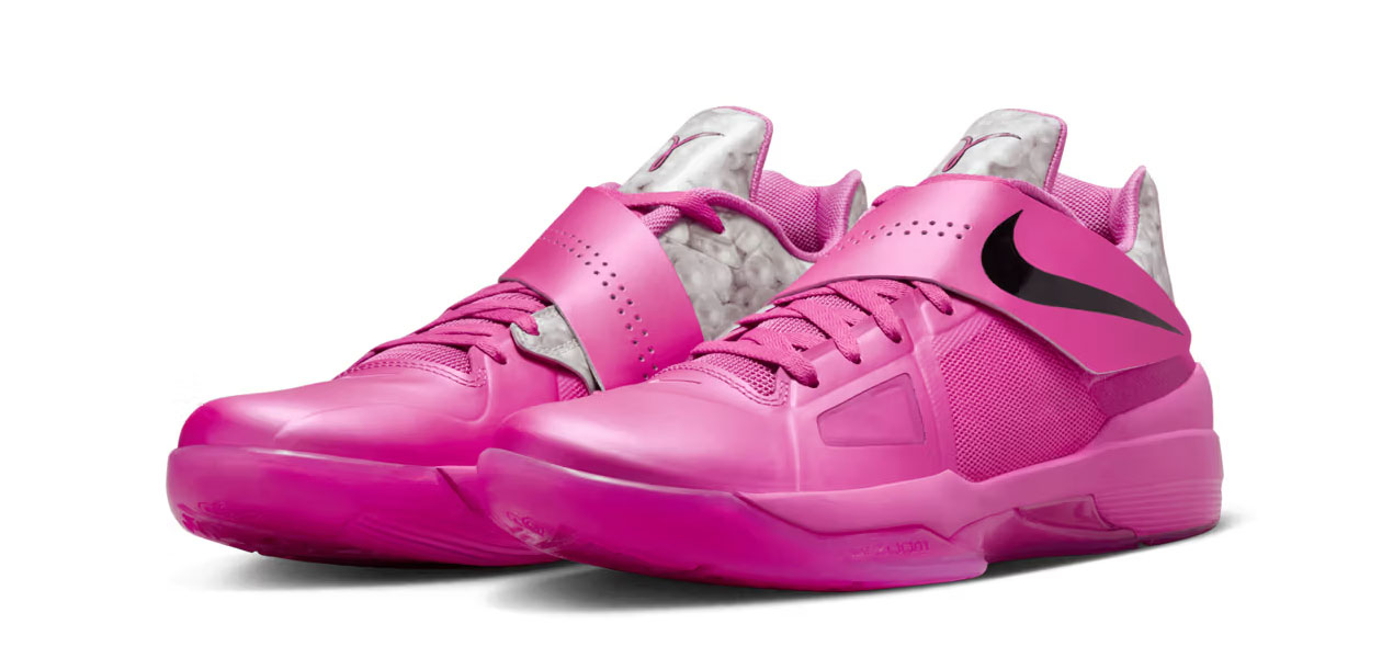 【Nike】KD 4★Aunt Pearl (2024) Nike KD 4 Aunt Pearl (2024) Men's - HF9098-600 - US