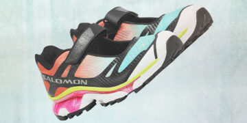 靴 XT-MARY J MM6 MAISON MARGIELA 26cm MM6 Maison Margiela x Salomon XT-Mary J, Pink/Electric Green
