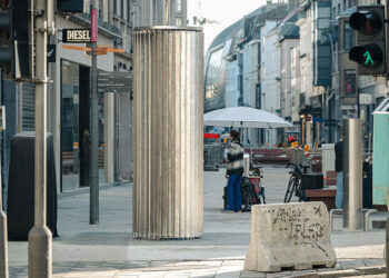 Martin Margiela Unveils ‘Blinds’ in Antwerp’s Public Art Collection