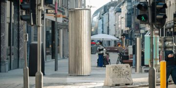 Martin Margiela Unveils ‘Blinds’ in Antwerp’s Public Art Collection