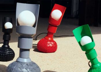 Bottega Veneta and Flos Update Model 600 Lamp