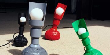 Bottega Veneta and Flos Update Model 600 Lamp