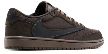 Travis Scott Jordan 1 Low Velvet Brown Releases in Time for