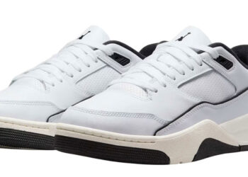 Jordan Flight Court Debuts in “Black/White” Leather Edition