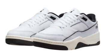 Jordan Flight Court Debuts in “Black/White” Leather Edition