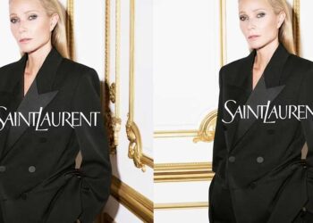 Gwyneth Paltrow for Saint Laurent 2025