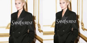 Gwyneth Paltrow for Saint Laurent 2025