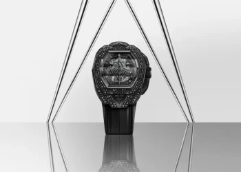 Hublot Releases Big Bang Sang Bleu All Black Pavé