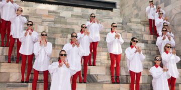 IMM & Sara Battaglia Unveil ‘Red Collar’ at Miami Art Week