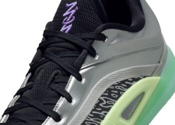 Step Into the Future with the Jordan Zion 4 “Metallic Silver”