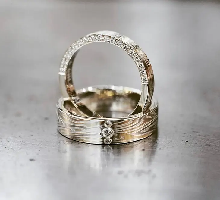 Mokume Gane Rings