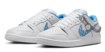 Nike SB Dunk Low Pro x Nicole Hause White University Blue