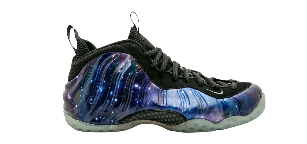 Nike Foamposite Galaxy 2025 Shock Drop